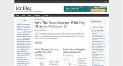 Desktop Screenshot of mrblog.org